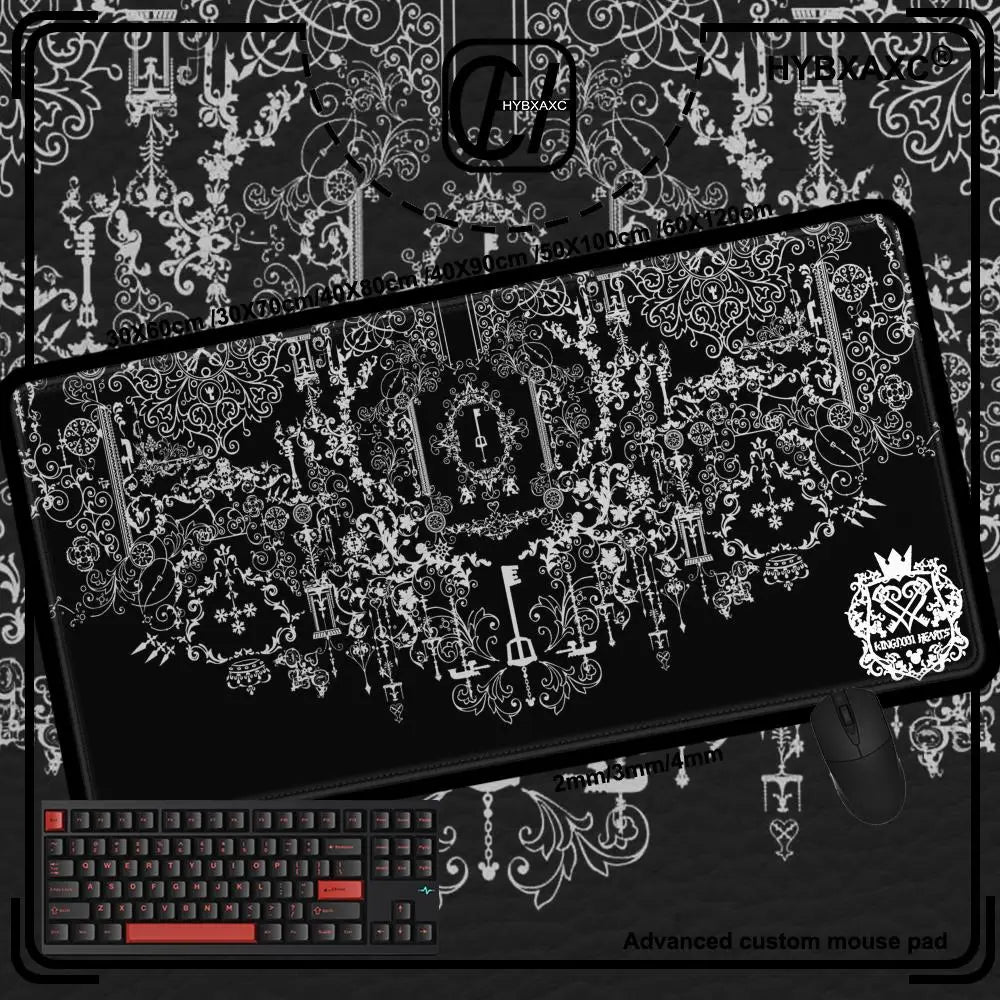 Kingdom Hearts Mousepad Locking Edge Non-Slip Mouse Pad