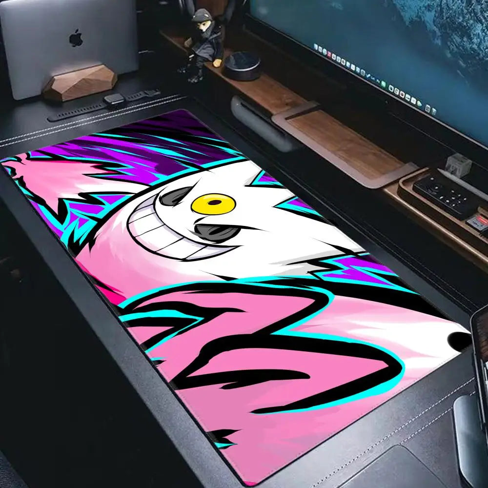 P-Pokemon-Gengar Grande Mousepad Large Gaming Mouse Pad Lockedge Thickened Computer Keyboard Table Desk Mat