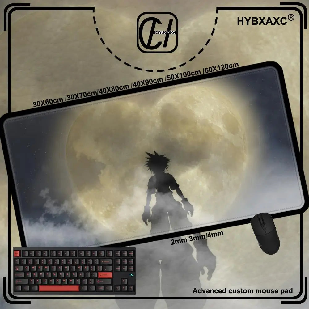 Kingdom Hearts Mousepad Locking Edge Non-Slip Mouse Pad
