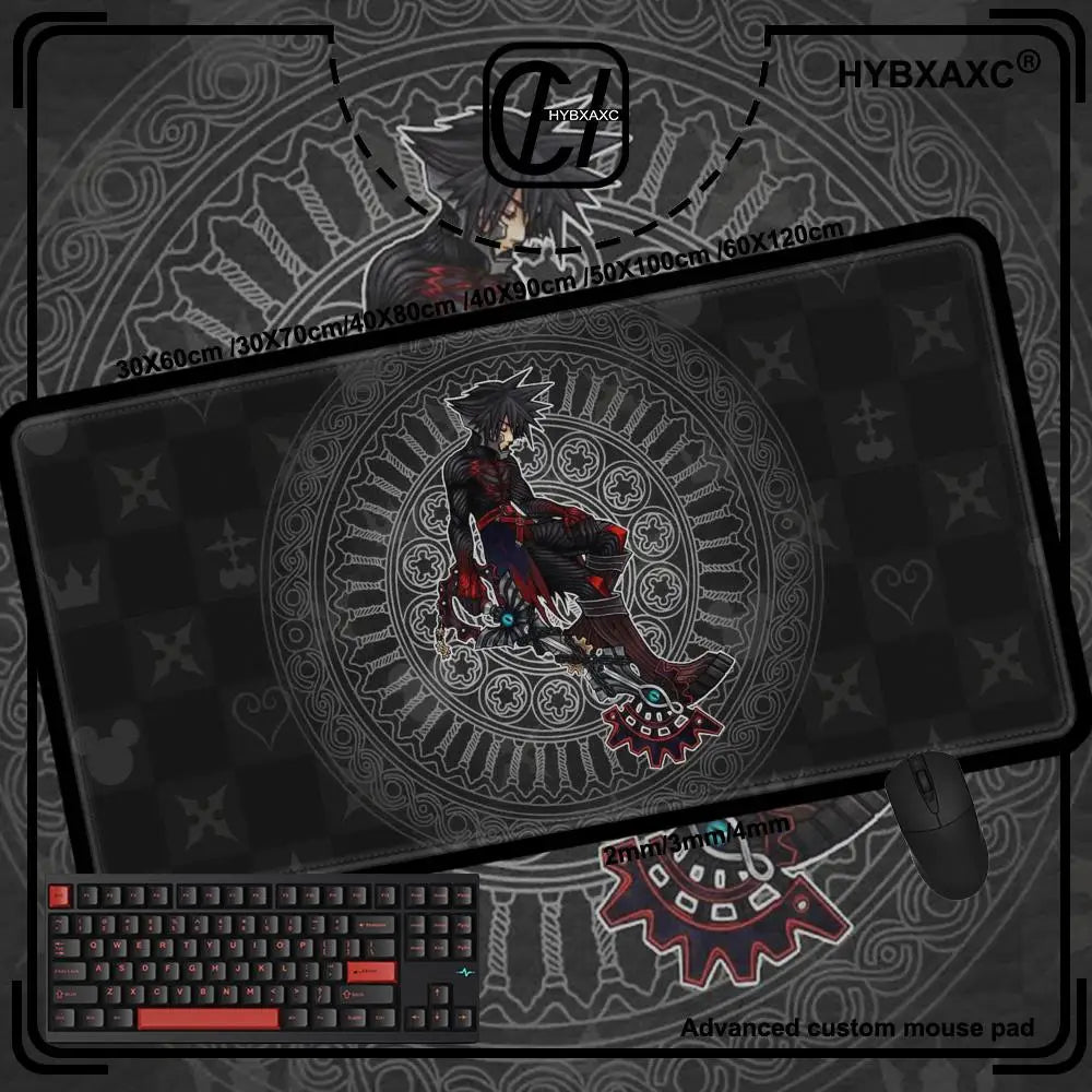 Kingdom Hearts Mousepad Locking Edge Non-Slip Mouse Pad